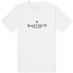 Givenchy Beach Club 52 Tee White