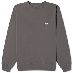 Danton Logo Crew Sweater Coal Grey