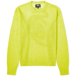 Stussy S Loose Knit Sweater Lime