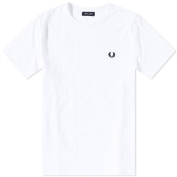 Fred Perry Ringer T-Shirt White