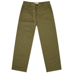 Universal Works Twill Military Chinos Light Olive