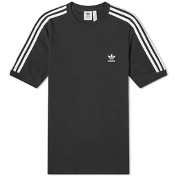 Adidas 3 Stripe T-shirt Black