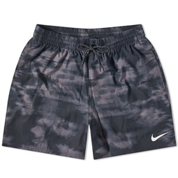 Nike Swim Floral Fade 5 Volley Shorts Black