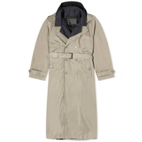 Balenciaga All In Trench Coat Sand Beige