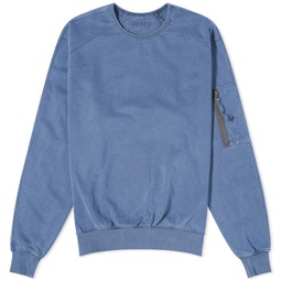 FrizmWORKS Pigment Dyed MIL Sweatshirt Indigo