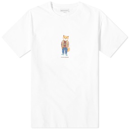 Maison Kitsune Dressed Fox Regular T-Shirt White