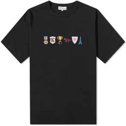 Maison Kitsune Prizes Oversize T-Shirt-Shirt Black