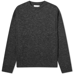 Folk Lightweight Rib Crew Sweater Soft Black