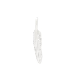 First Arrows Kazekiri Feather Silver Small Pendant Silver