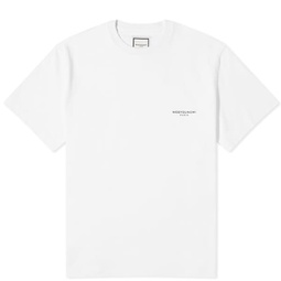 Wooyoungmi Square Logo T-Shirt White