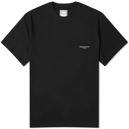 Wooyoungmi Square Logo T-Shirt Black