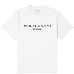 Wooyoungmi Large Logo T-Shirt White