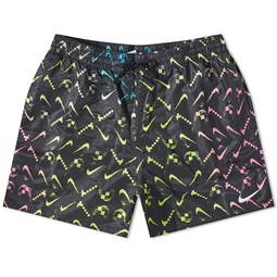 Nike Digi Swoosh Ombre Lap 5 Shorts Black