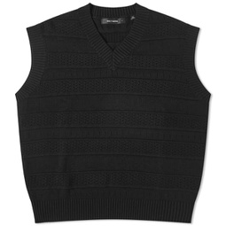 Daily Paper Rashidi Spencer Knitted Vest Black