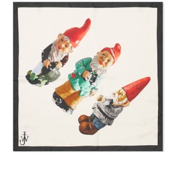 JW Anderson 60 X 60 Scarf With Knome Print Multi