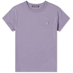 Acne Studios Emmbar Face T-Shirt Faded Purple