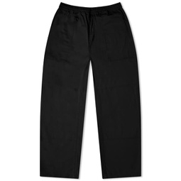 Lo-Fi Easy Trousers Washed Black
