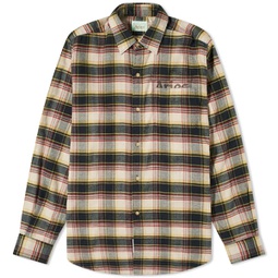 Aries Plaid Flannel Shirt Multi