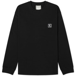 Wooyoungmi Long Sleeve Back Logo T-Shirt Black