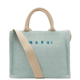 Marni Small Basket Bag Sea Green