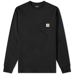 Carhartt WIP Long Sleeve Pocket T-Shirt Black