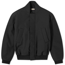 Fear of God 8th Wool Cotton Bomber Jacket Black