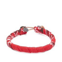 Mikia Bandana Bracelet Red