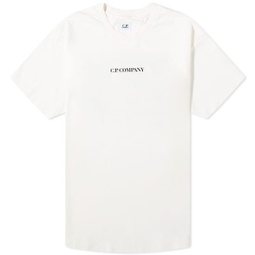 C.P. Company Logo Detail T-Shirt Gauze White