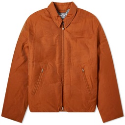 Acne Studios Orst Technical Viscose Jacket Ginger Orange
