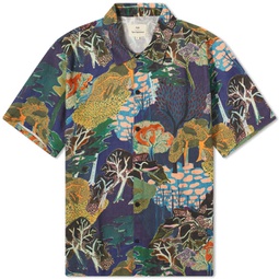 Folk Patterned Vacation Shirt END EXCLUSIVE Forest Print
