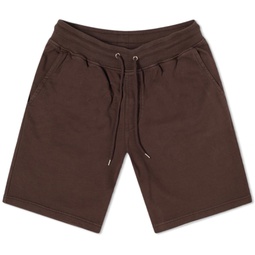 Colorful Standard Classic Organic Sweat Shorts Coffee Brown