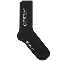 Off-White Logo Socks Black & White