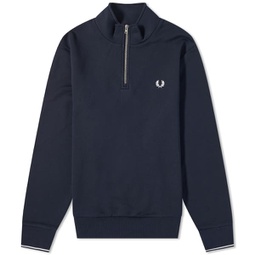 Fred Perry Quarter Zip Sweat Navy