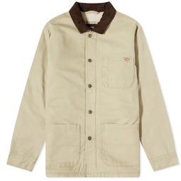 Dickies Duck Canvas Chore Jacket Stone Washed Desert Sand