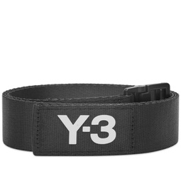 Y-3 Classic Logo Belt Black