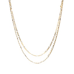 Missoma Gold Filia Double Chain Necklace Gold