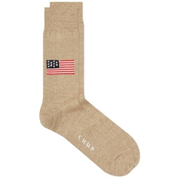 CHUP by Glen Clyde Company The Stars and Stripes Sock Oatmeal