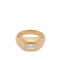Missoma Chunky Gemstone Ring Gold