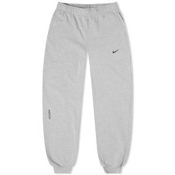 Nike x NOCTA Cardinal Stock Fleece Pant Dark Grey Heather, Matte Silver & Black