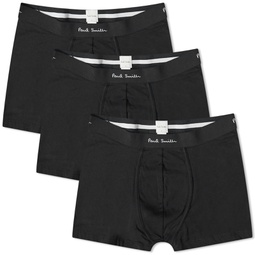 Paul Smith 3-Pack Trunk Black