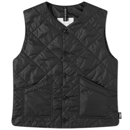 Mackintosh New Hig Quilted Vest Black
