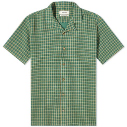 Kestin Crammond Short Sleeve Shirt Green Check