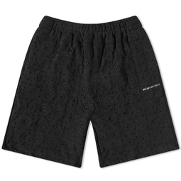 MKI Crochet Shorts Black