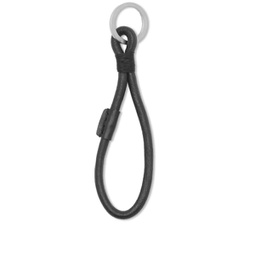 Our Legacy Knot Key Holder Black Leather