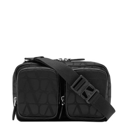 Valentino Nylon Camera Bag Black