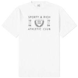 Sporty & Rich SRAC T-Shirt White