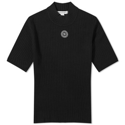 Sporty & Rich SRHWC Ribbed T-Shirt Black