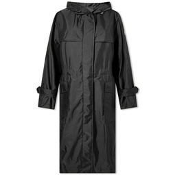 Moncler Hiengu Long Lightweight Coat Black
