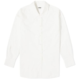 YMC Lena Long Sleeve Shirt White