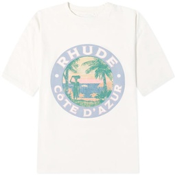 Rhude Lago T-Shirt Vtg White